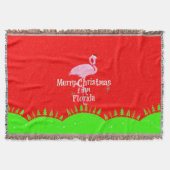 Prettig kerstfeest vanuit Florida Deken (Voorkant)