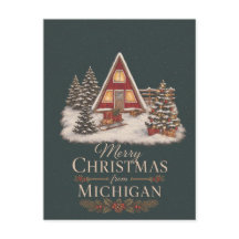 Prettig kerstfeest vanuit Michigan Cozy Cabin