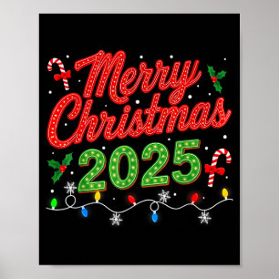Prettig kerstfeest voor vrouwen mannen jongens jeu poster