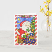 Prettig kerstfeest Vrolijk kerstfeest Kaart (Gele Bloem)