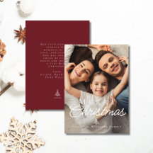Prettig kerstfeest Witte tekstoverlay foto elegant