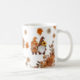 Prettig Kerstgnome Bloemkunst Koffiemok