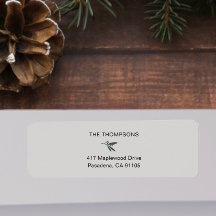 Prettig Kerstmis Familie Retouradres | Gepersonali