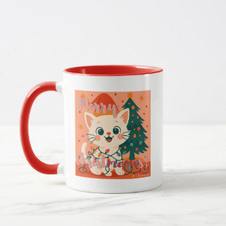 Prettig Kerstmis kat Mok