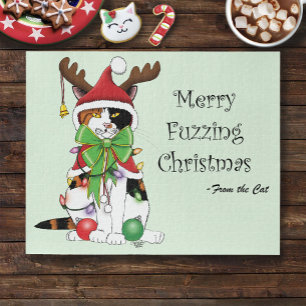 Prettig Kerstmis Kattepootje Legpuzzel