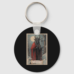 Prettig Kerstmis Krampus Xmas Horror Lelijke Trui  Sleutelhanger