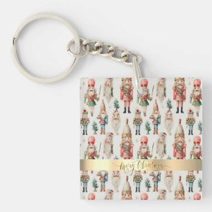 Prettig Kerstmis Notenkraker Vakantie Sleutelhanger