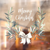 Prettig Kerstmis | Raamfolie Kerstmis Raamsticker (Vel 2)