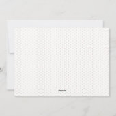 Prettig Kerstmis Vintage Script Feestdagenkaart (Achterkant)