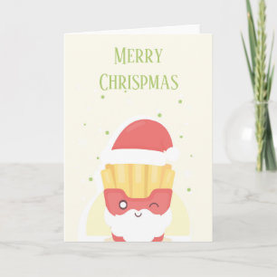 Prettig Kerstmis Vouwbare Kerstkaart Kaart