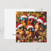 Prettig Kikkersmis  Feestdagenkaart (Voorkant / Achterkant)