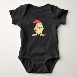 Prettig KliekKerstmis, Grappige Kerstkip Romper