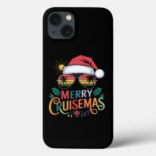 Prettig Kruisemas 2024 Kerstman Rendier iPhone 13 Hoesje