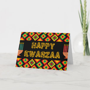 Prettig Kwanzaa Kaart