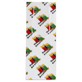 Prettig Kwanzaa Wijn Cadeautas (Voorkant)