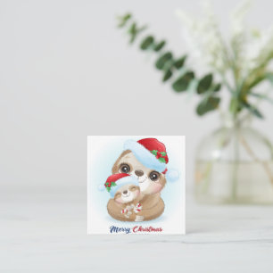 Prettig LuiaardKerstfeest Notitiekaartje
