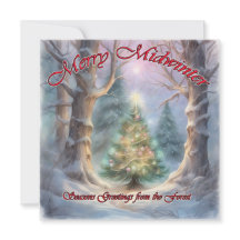 Prettig midwinter, Seizoensgroeten van het bos