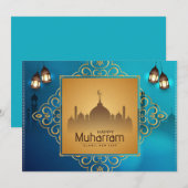 Prettig Muharram Vakantiekaart Feestdagenkaart (Voorkant / Achterkant)