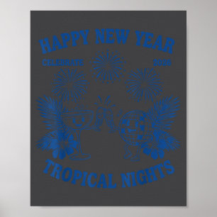 Prettig Nieuwjaar Trocal Nights 2026 Viering Poster