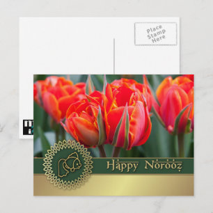 Prettig Norooz. Perzische Nieuwjaarskaarten Feestdagenkaart