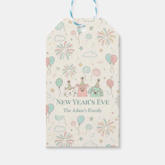 Prettig Oud en Nieuw-feest 2026  Cadeaulabel