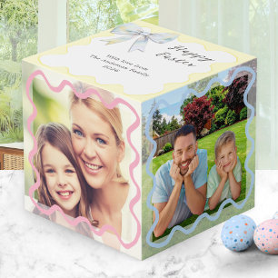 Prettig Pasen 4 Foto Pastel Kubus