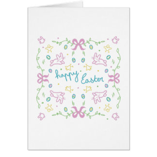 Prettig Pasen Cute Groet 