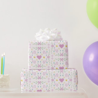 Prettig Pasen Cute Groet Cadeaupapier