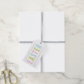 Prettig Pasen | Feestdag Cadeaulabel (Met Touw)