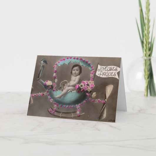 Prettig Pasen Feestdagen Kaart (Voorkant)