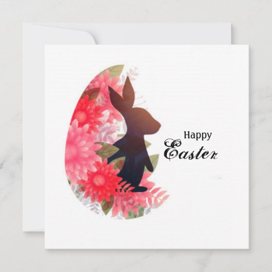 Prettig Pasen Feestdagenkaart (Voorkant)