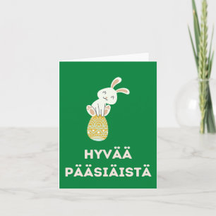 Prettig Pasen, Fins Gelukkig Pasen  Kaart