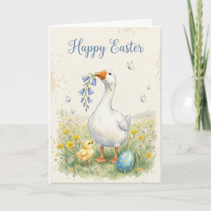 Prettig Pasen Gans Kaart Kuiken & Maartjes