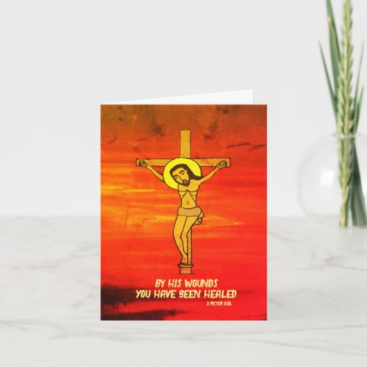 Prettig Pasen Gewenst  Kaart (Voorkant)