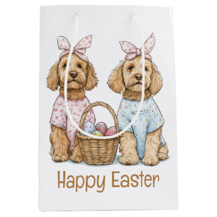 Prettig Pasen Goldendoodle Honden Medium Cadeauzakje