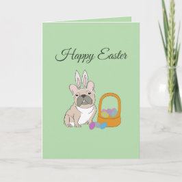 Prettig Pasen, hond Kaart