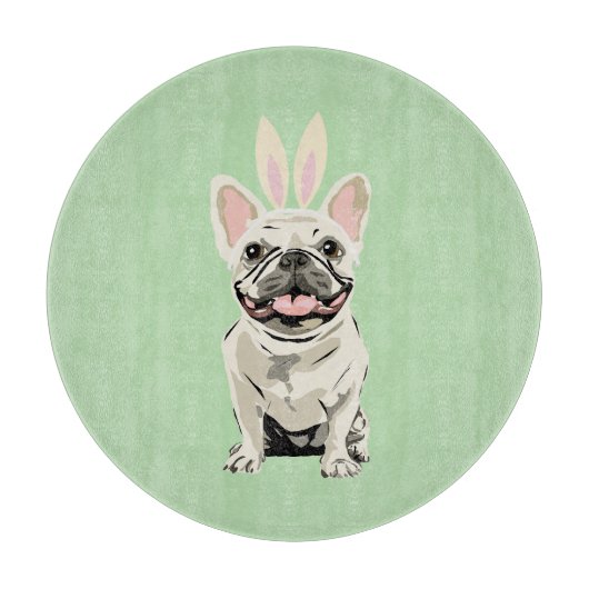 Prettig Pasen, hond Snijplank (Voorkant)
