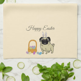 Prettig Pasen, hond Theedoek