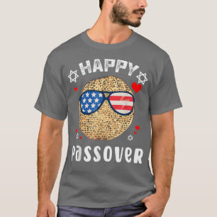 Prettig Pasen Joods eten Pesach Grappige Matzo Joo T-shirt