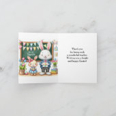 Prettig Pasen Juf Van Kinderen Feestdagen Kaart (Binnen)