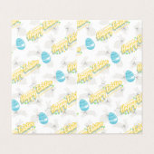 Prettig Pasen  Kaart (Buitenkant ongevouwen)