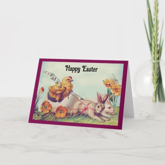 Prettig Pasen Kaart Voor Een Kind (Voorkant)