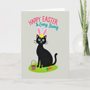 Prettig Pasen Kitty Vriendenkaart Kaart