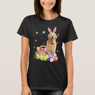 Prettig Pasen Knuffel Konijn Golden Retriever met T-shirt