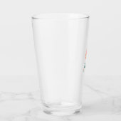 Prettig Pasen – Konijn & Ei Bloemendesign Glas (Rechts)