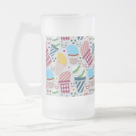 Prettig Pasen Matglas Bierpul (Links)