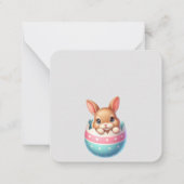 Prettig Pasen Notitiekaartje (Achterkant)