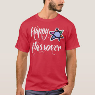 Prettig Pasen Pesach Joodse feestdag T-shirt