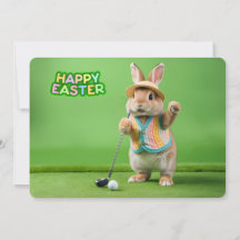 Prettig Pasen van Hilton Head Island Golf Bunny