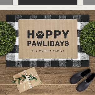 Prettig Pawlidays Rustig Tane Familienaam Deurmat